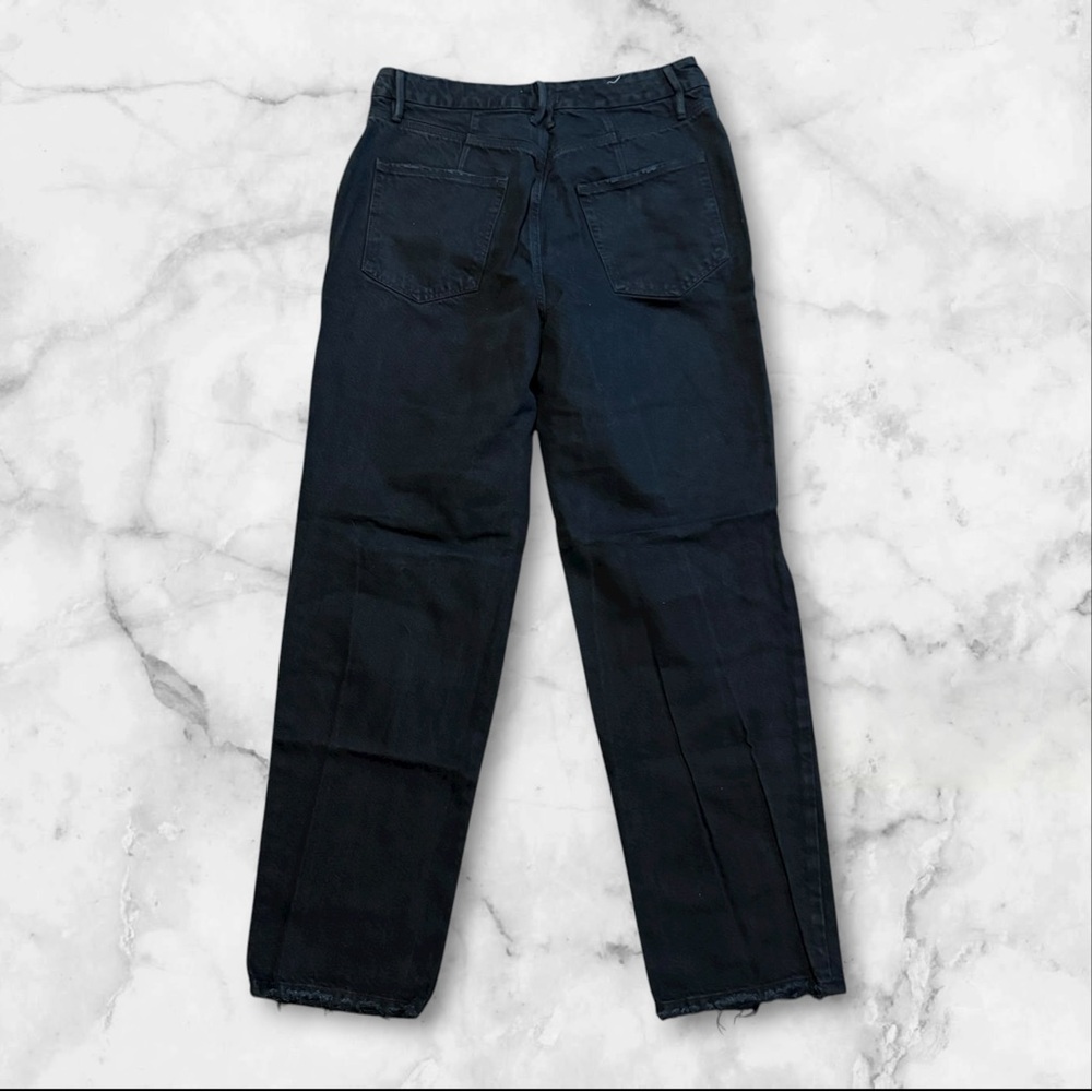 👖 Good American | Good Legs Distressed Jeans | Black |  Size 10/30 - Picture 3 of 12